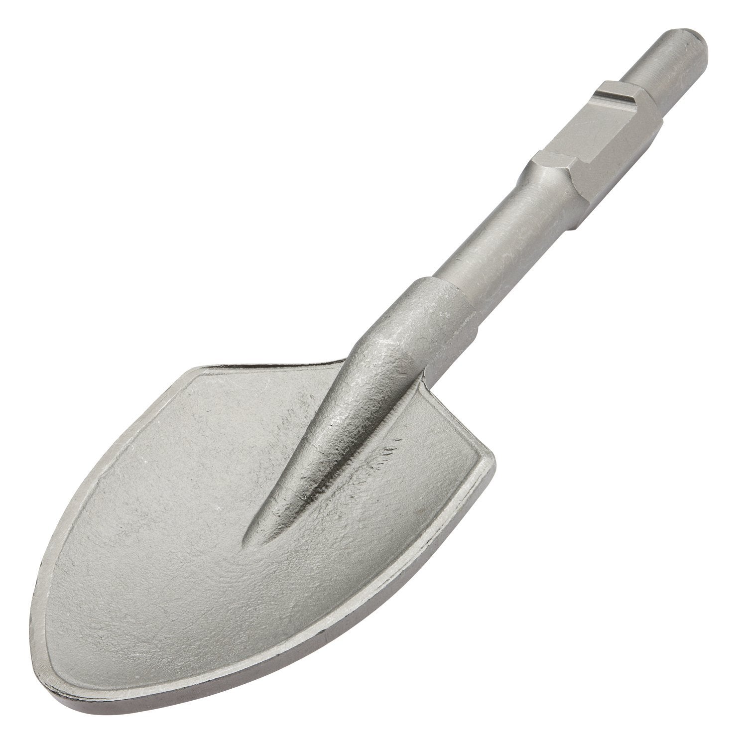 Clay Spade Dirt Scoop Shovel Bit 1-1/8" Hex Shank