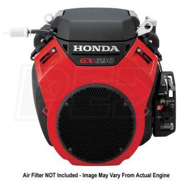 Honda GX690_ 688cc V-Twin OHV Electric Start Horizontal Engine, 17A Charg, Oil