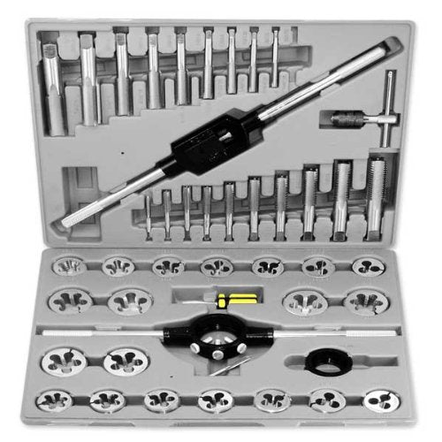 Big 45 Pc Tap and Die Set- Sae Forged with Case