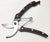 8" Bypass Pruning Shears Garden Scissor Forged Wood Handle