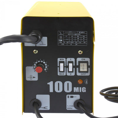 Flux Mig Welder With Auto Wire Feed 100 amps