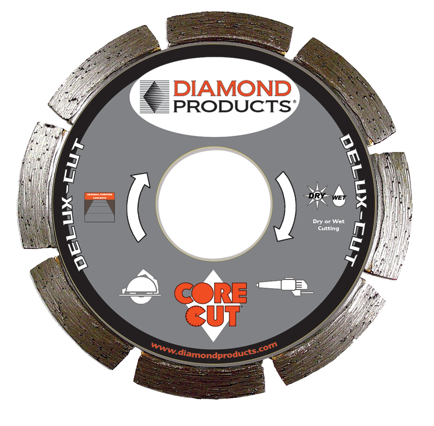 4-1/2" x .080 x 7/8" Delux-Cut Small Diameter Blade
