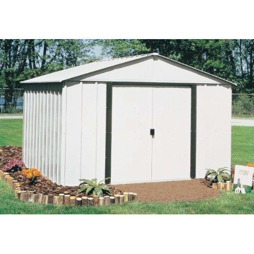 Arrow AR108 Shed Ar108A Arlington 10' By 8' Steel Storage Shed