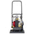 SupremEquip Plate Compactor Honda GX160 with Water Tank Compaction Force 4050 lbs Free Wheel Kit