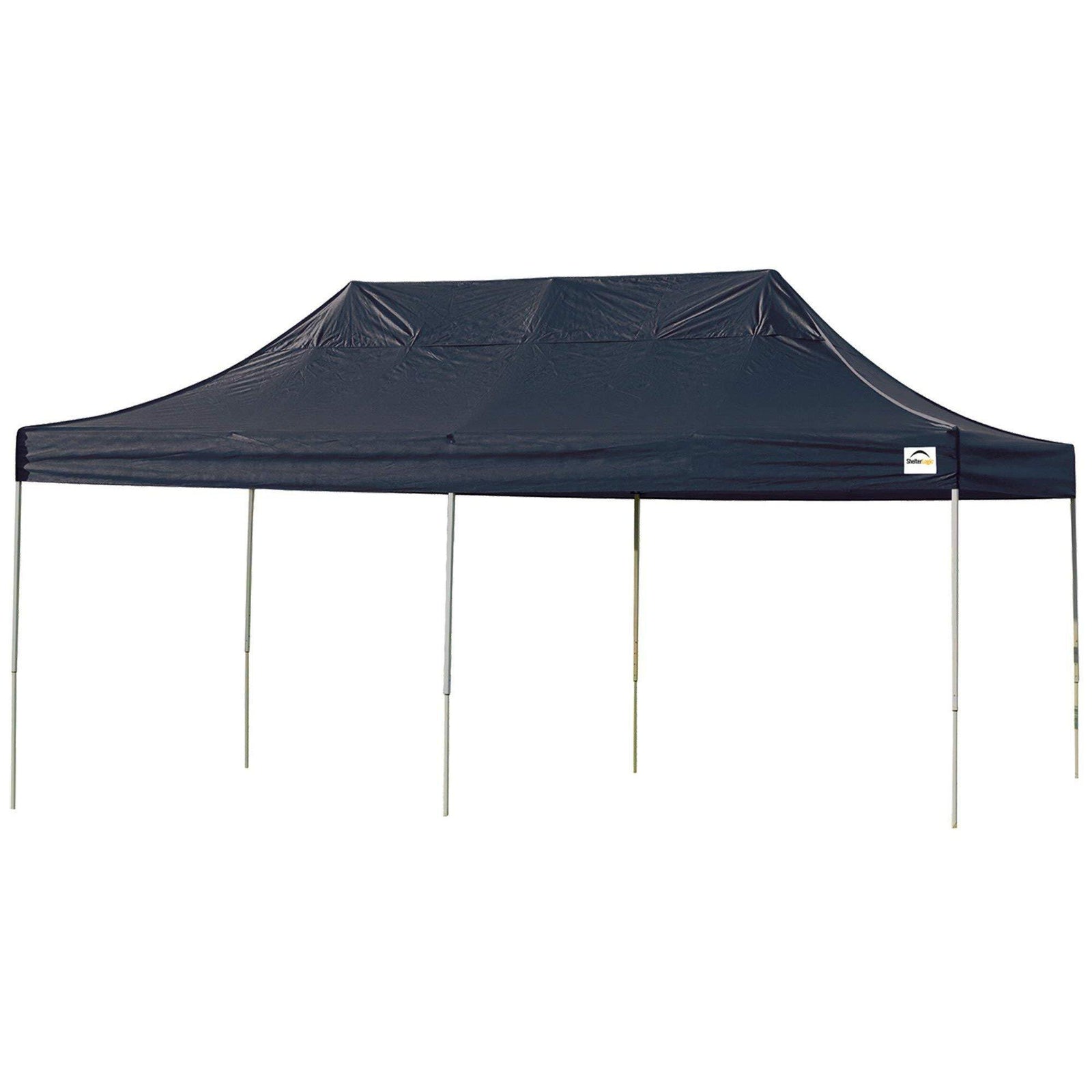 ShelterLogic Straight Leg Pop-Up Canopy with Roller Bag, 10 x 20 ft.
