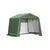 ShelterLogic Peak Style Shed/Storage Shelter - Green, 8ft.L x 11ft.W x 10ft.H, Model# 72854