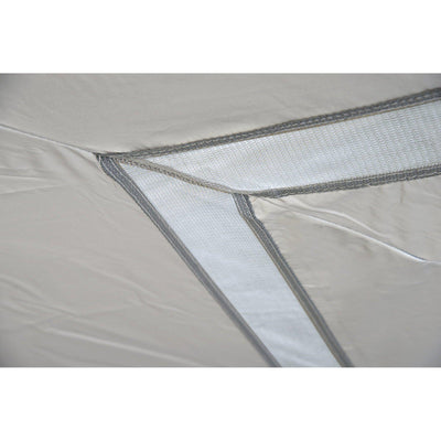 Quik Shade Commercial 17 x 17 ft. Straight Leg Canopy, White