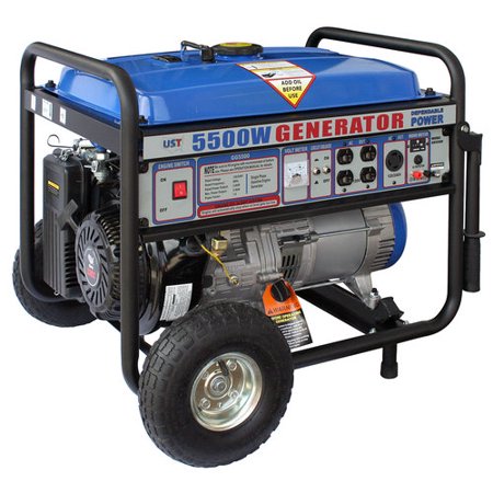 Heavy duty 5500-Watt Gasoline Powered Portable Generator Camping Emergency New