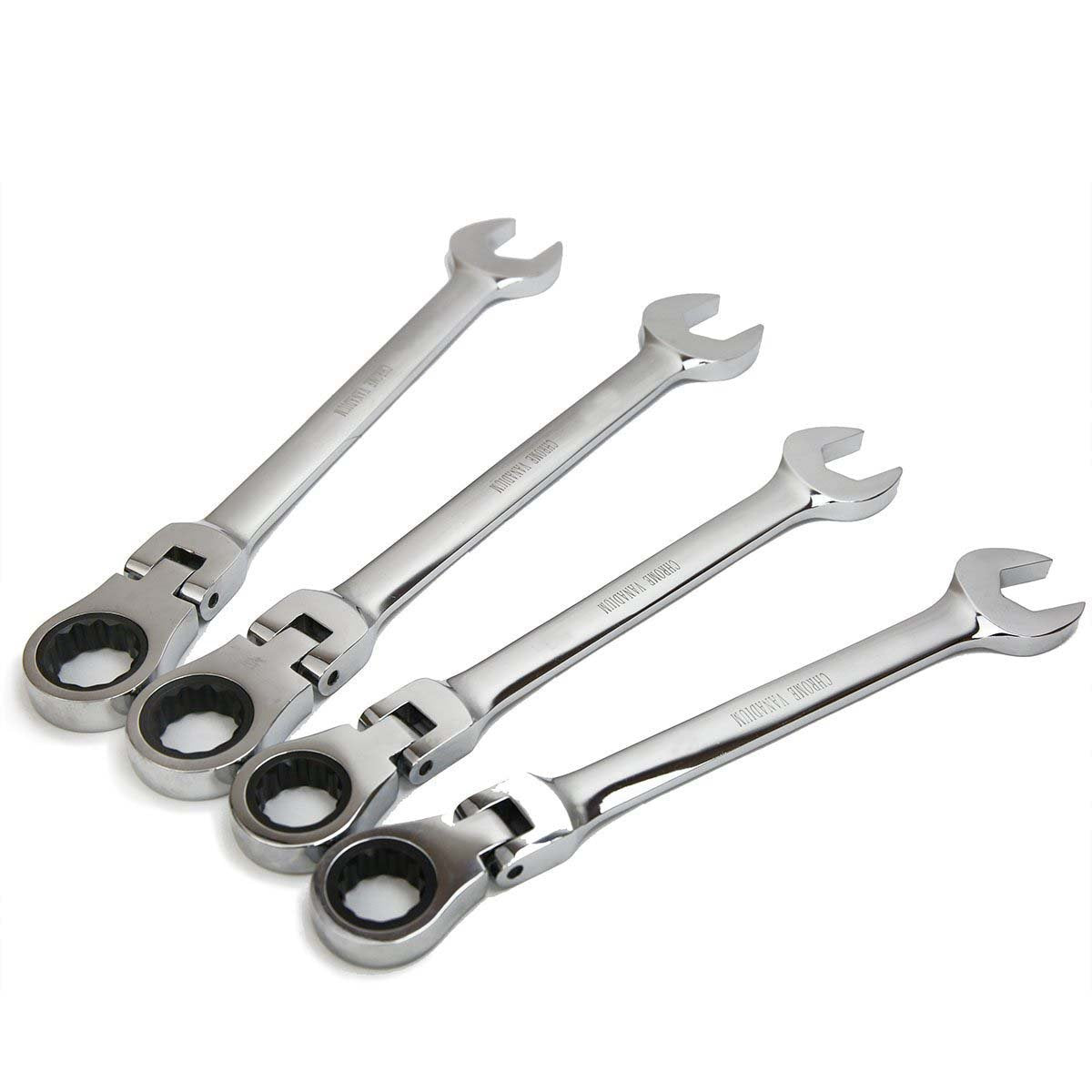 7-Piece Flexible Ratcheting Wrench Set - MM