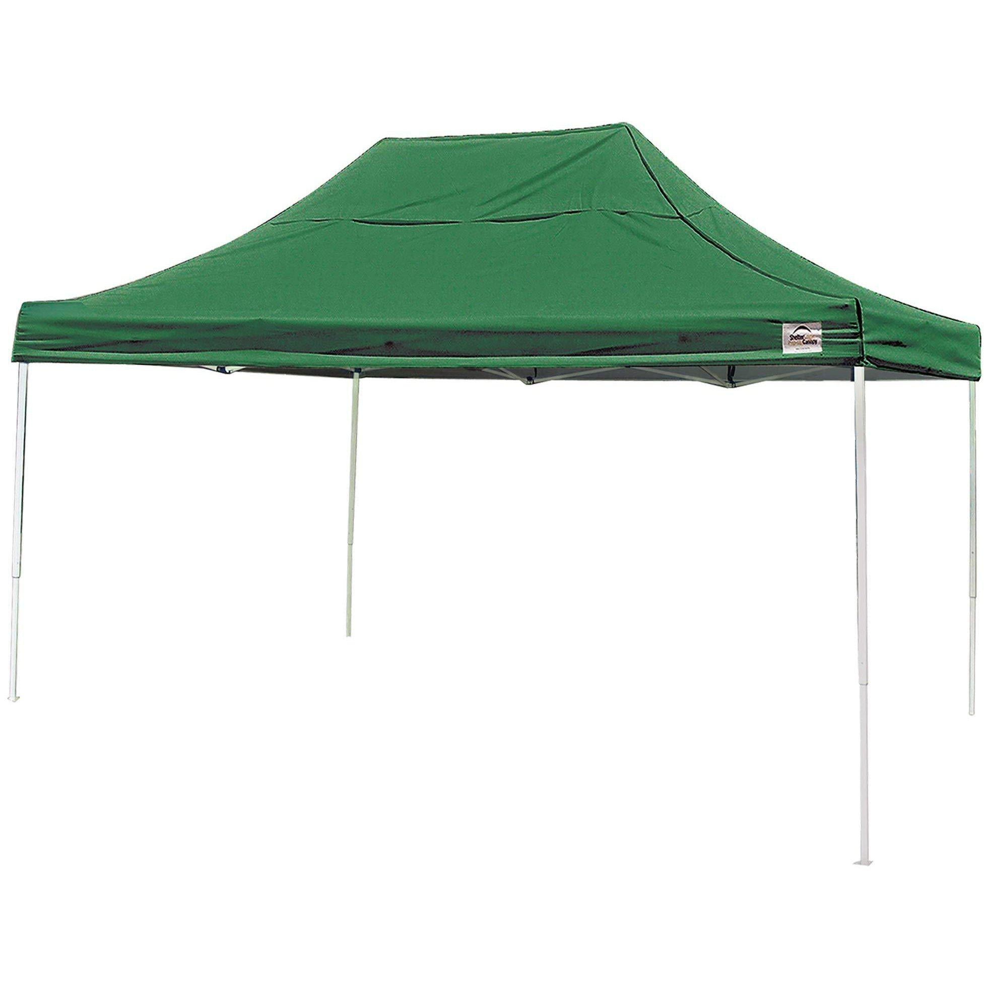 ShelterLogic Straight Leg Pop-Up Canopy with Roller Bag, 10 x 15 ft.