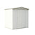 Arrow EZEE Shed Low Gable Steel Storage Shed, Cream, 6 x 5 ft.