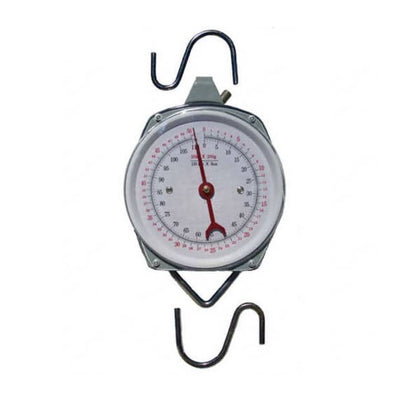 NEW 1 X 110 LB Capacity Hanging Spring Kitchen Dial Scale Steel