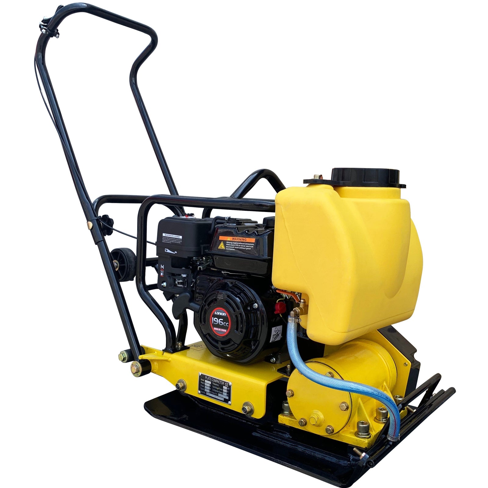 Plate Compactor Rammer 6.5hp With 23" X 16" Plate