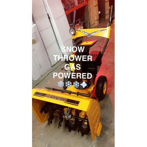 24 inch 212cc Two-Stage Electric Start Gas Snow Blower Snow Thrower 7 HP