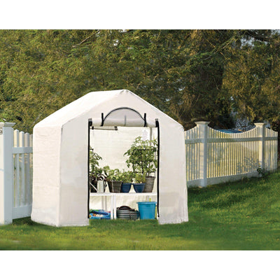 ShelterLogic Growit Backyard Greenhouse, 6 x 4 x 6.5', Translucent