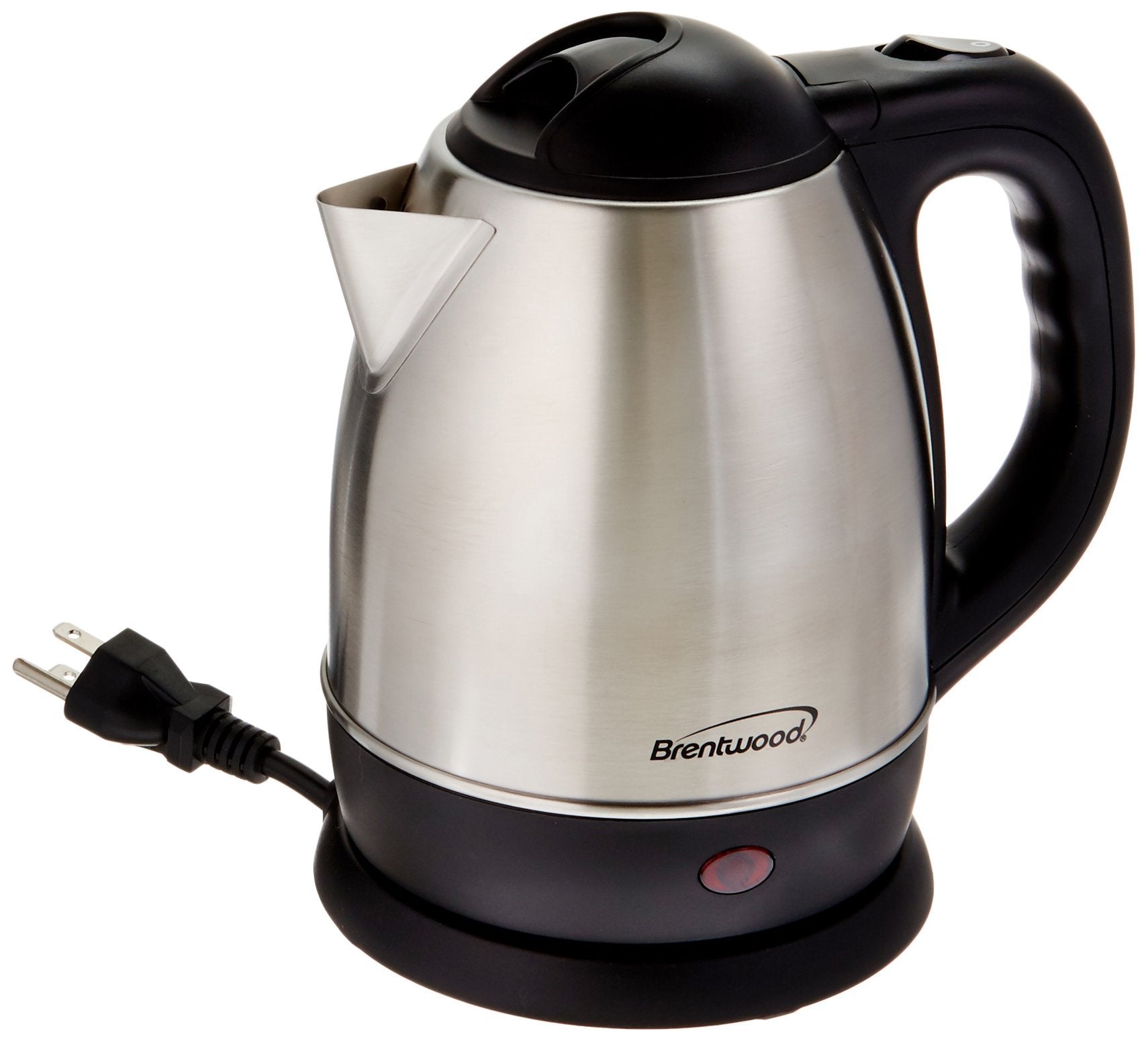 Brentwood Appliances KT-1770 1.2 L Electric Cordless Tea Kettle 1000W -  Brushed Stainless Steel 