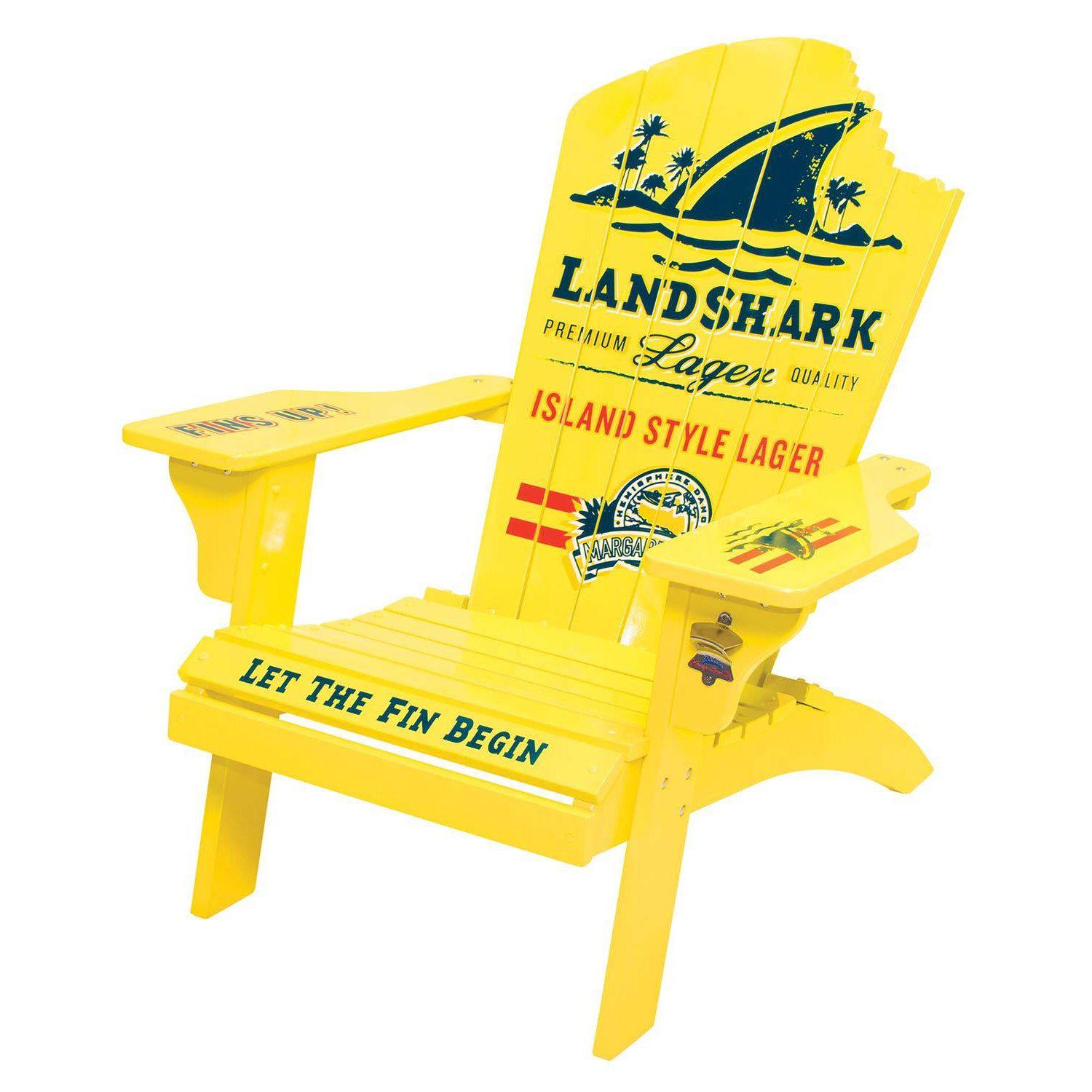 LANDSHARK Solid Wood Adirondack Chair