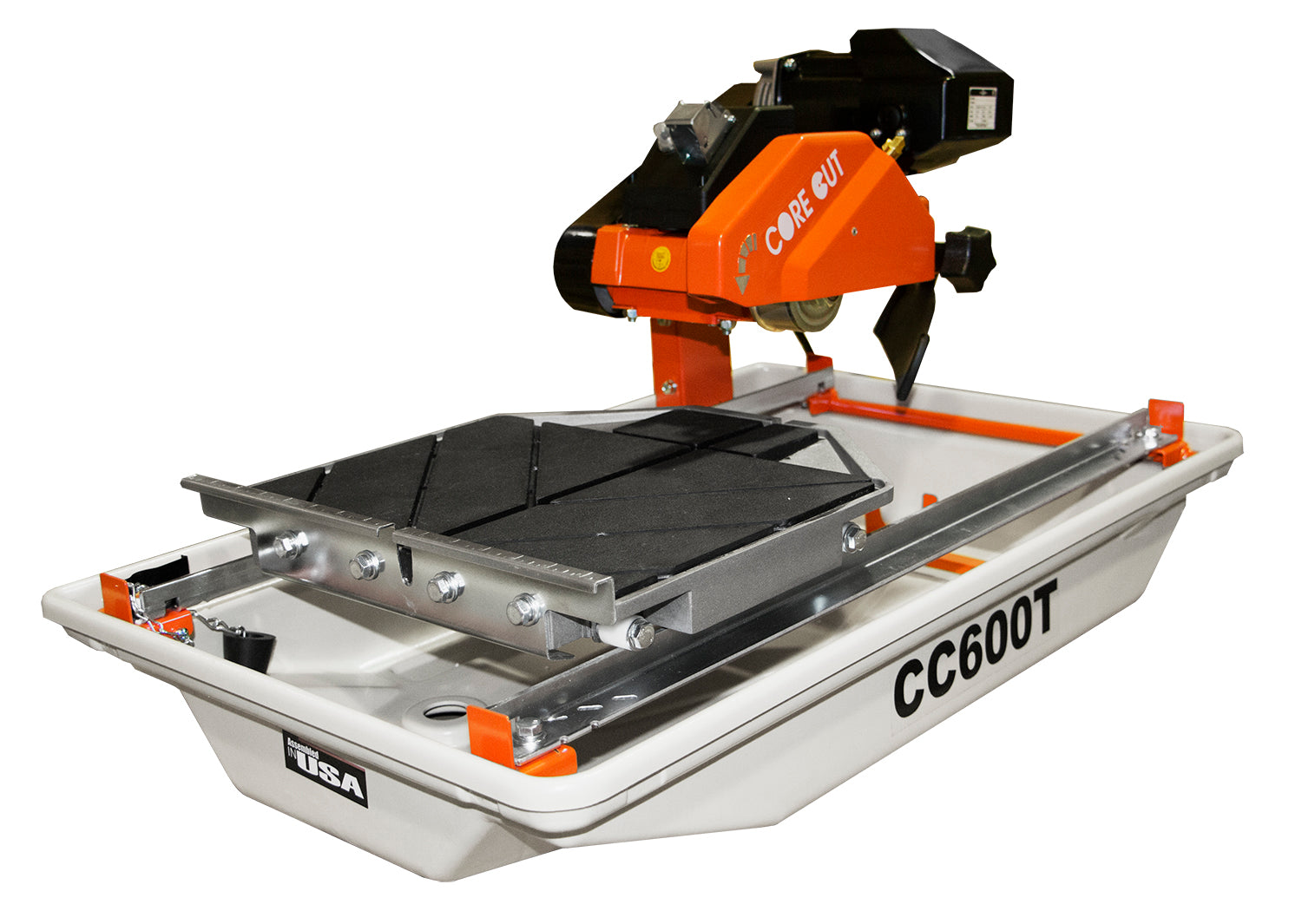 CC600T, 3/4 HP Electric Tile Saw with 7" Blade Guard