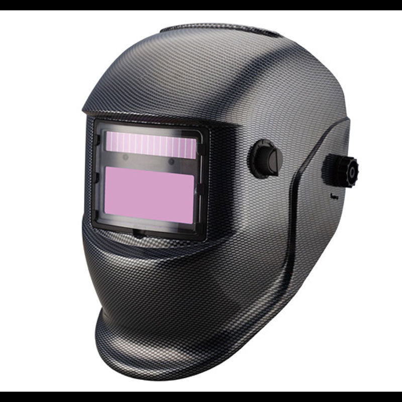 Welding Helmet Solar Powered Black Titanium