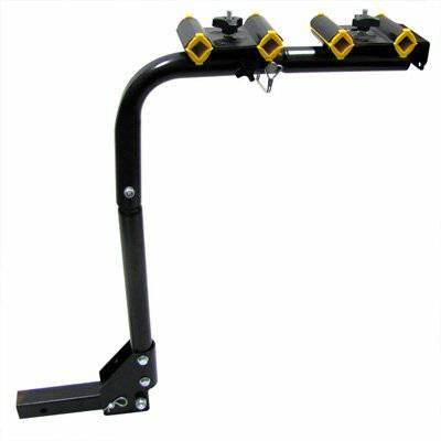4 Bicycle Single Bar Swing Down Hitch Rack Heavy Duty