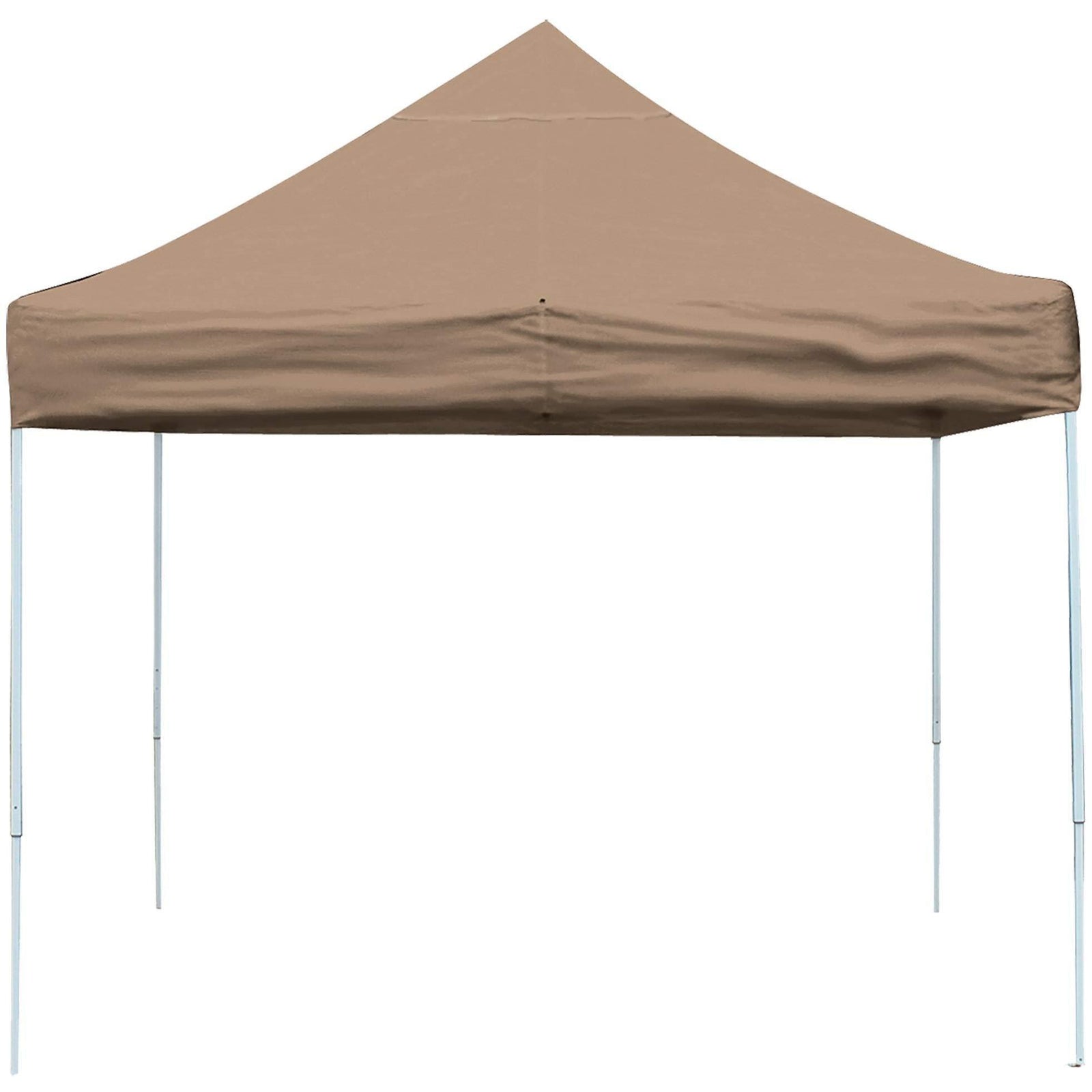 ShelterLogic Straight Leg Pop-Up Canopy with Roller Bag, 10 x 10 ft.