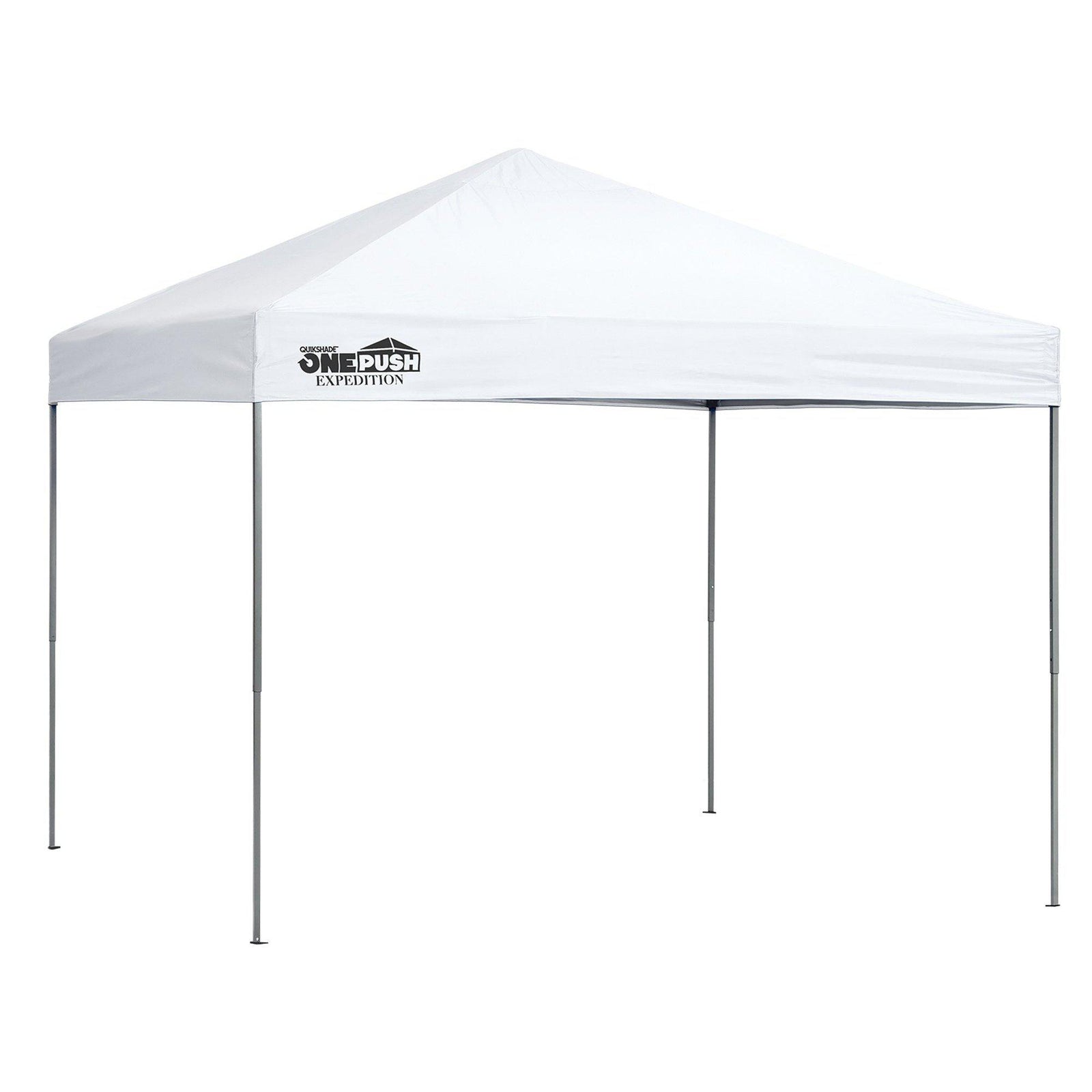 Quik Shade Expedition One Push 10 x 10 ft. Straight Leg Canopy, White