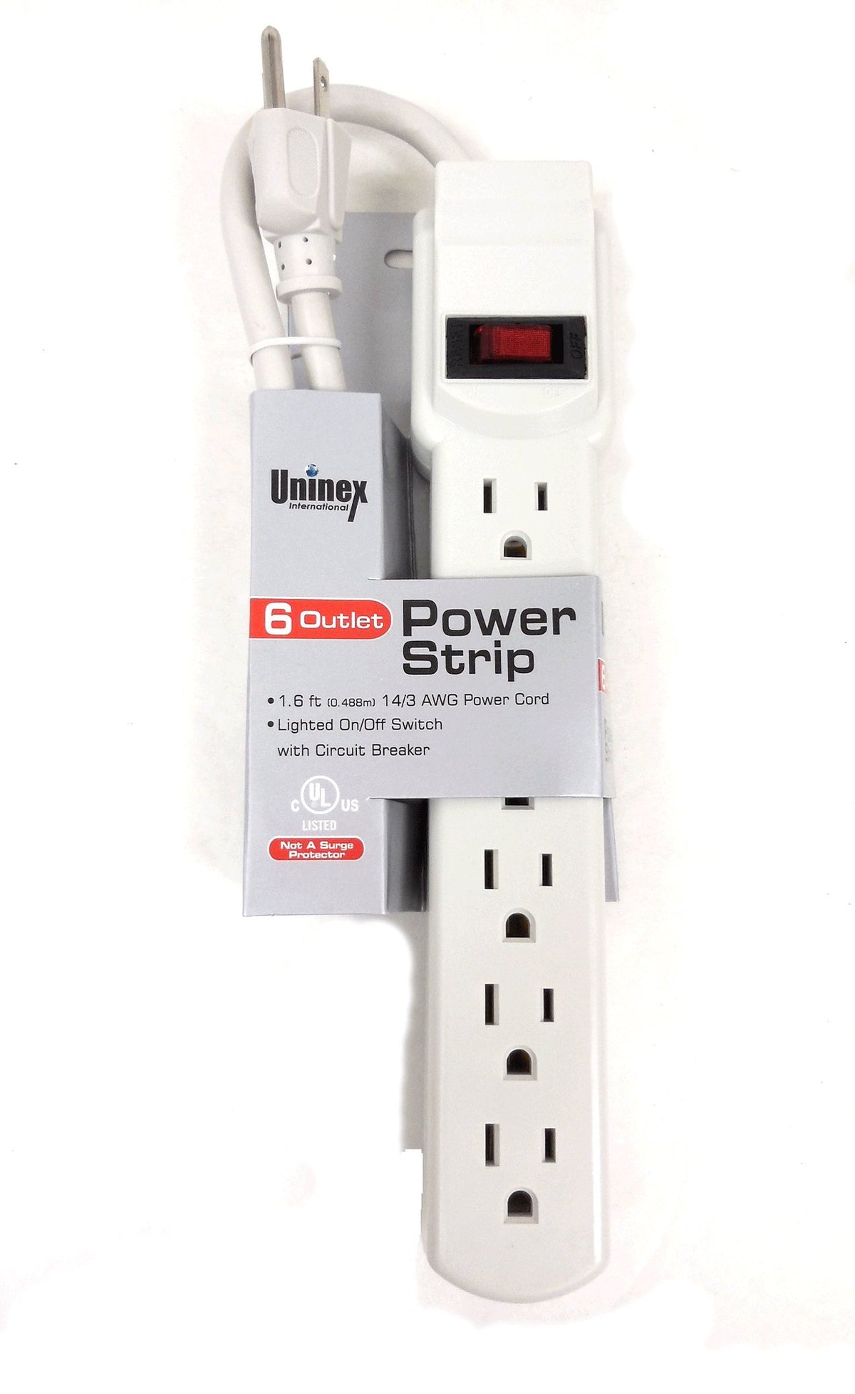 6 Outlet Ul Power Strip PS08T