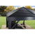 South Beach Sun Shelter 12'x12 'Galvanized Steel roof, mesh Screen