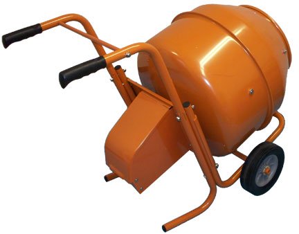5 Cubic Feet Capacity Wheel Barrow Type Portable Cement Concrete Mixer