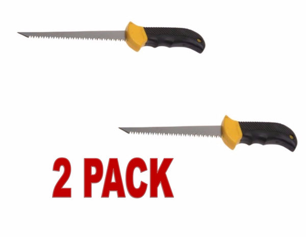 2 PACK Drywall Wallboard Saw Sheet Rock Cutter Cut Blade W/ Cushion Gr ...