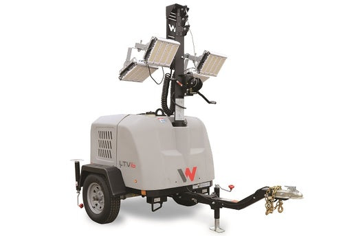 LTV6K Light Tower, Kubota, Manual Winch, LED