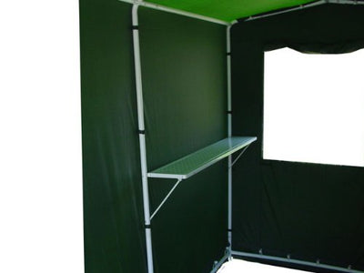 Portable Motorcycle Storage Garden Canopy Cover Garage Tool Shed 5x10 w/shelves