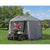 Shed-In-A-Box Canopy Storage Shed - 6L x 6W x 6H ft.