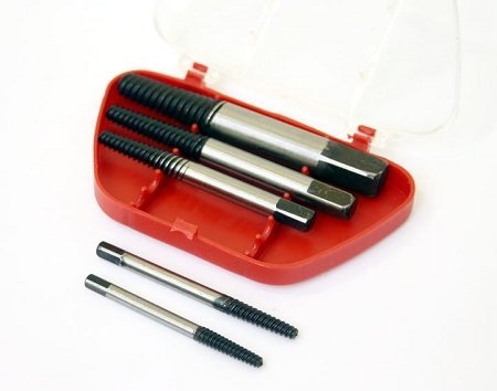 5pc Bolt Screw Remover Broken Extractor Kit Ez Easy Outs Broken Screws Bold remover Out Stud Reverse Thread