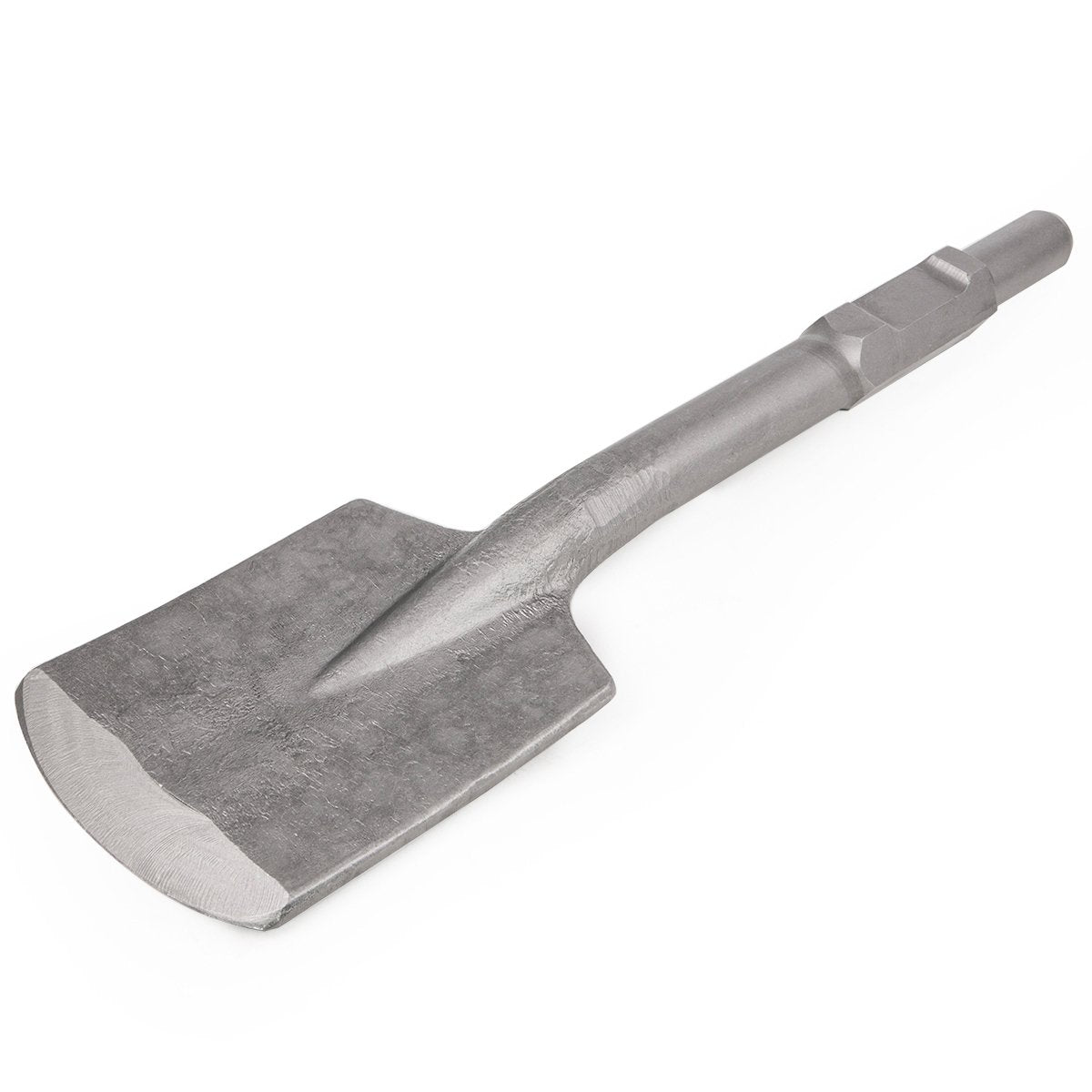 Square Clay Spade Asphalt Cutter Bit for Electric Demolition Jack Hammer 1-1/8" Hex shank