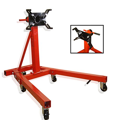 2000 Lb. Engine Stand Folding Motor Hoist Dolly Mover Auto Repair Rebuild Jack