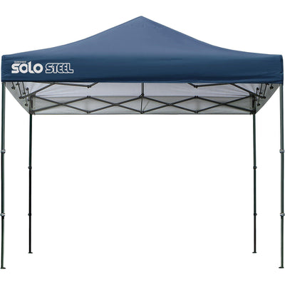 Quik Shade Solo Steel 100 10 x 10 ft. Straight Leg Canopy, Midnight Blue