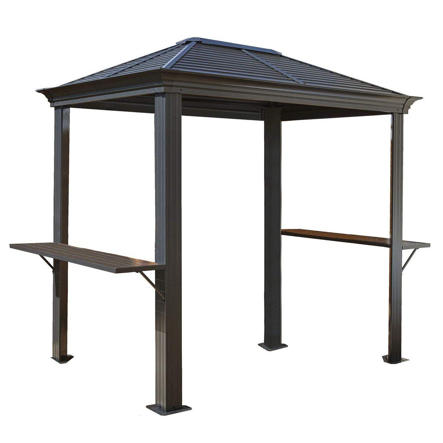Sojag 500-8162882 BBQ Mykonos Grill Gazebo 5 x 8 ft.