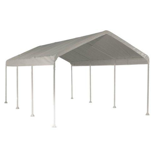 ShelterLogic SuperMax Heavy Duty Steel Frame Quick and Easy Set-Up Canopy 10' x 20'