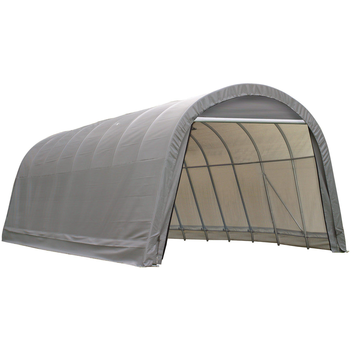 ShelterLogic Garage 15 x 20 x 12 Round Standard Grey