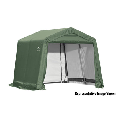 ShelterLogic 72804 Green 10'x8'x8' Peak Style Shelter