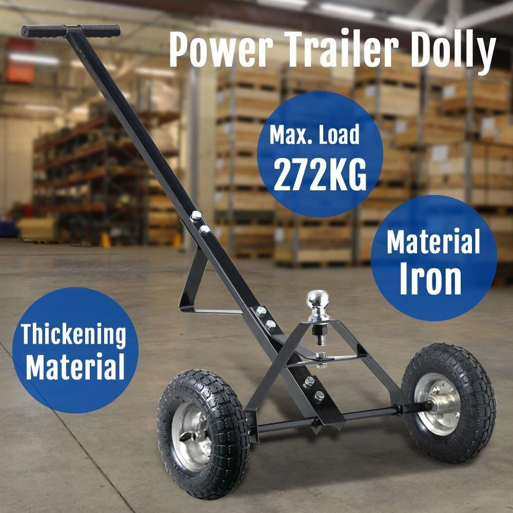 New 600lb HEAVY DUTY Utility Trailer Mover Hitch Boat Jet Ski Camper Hand Dolly