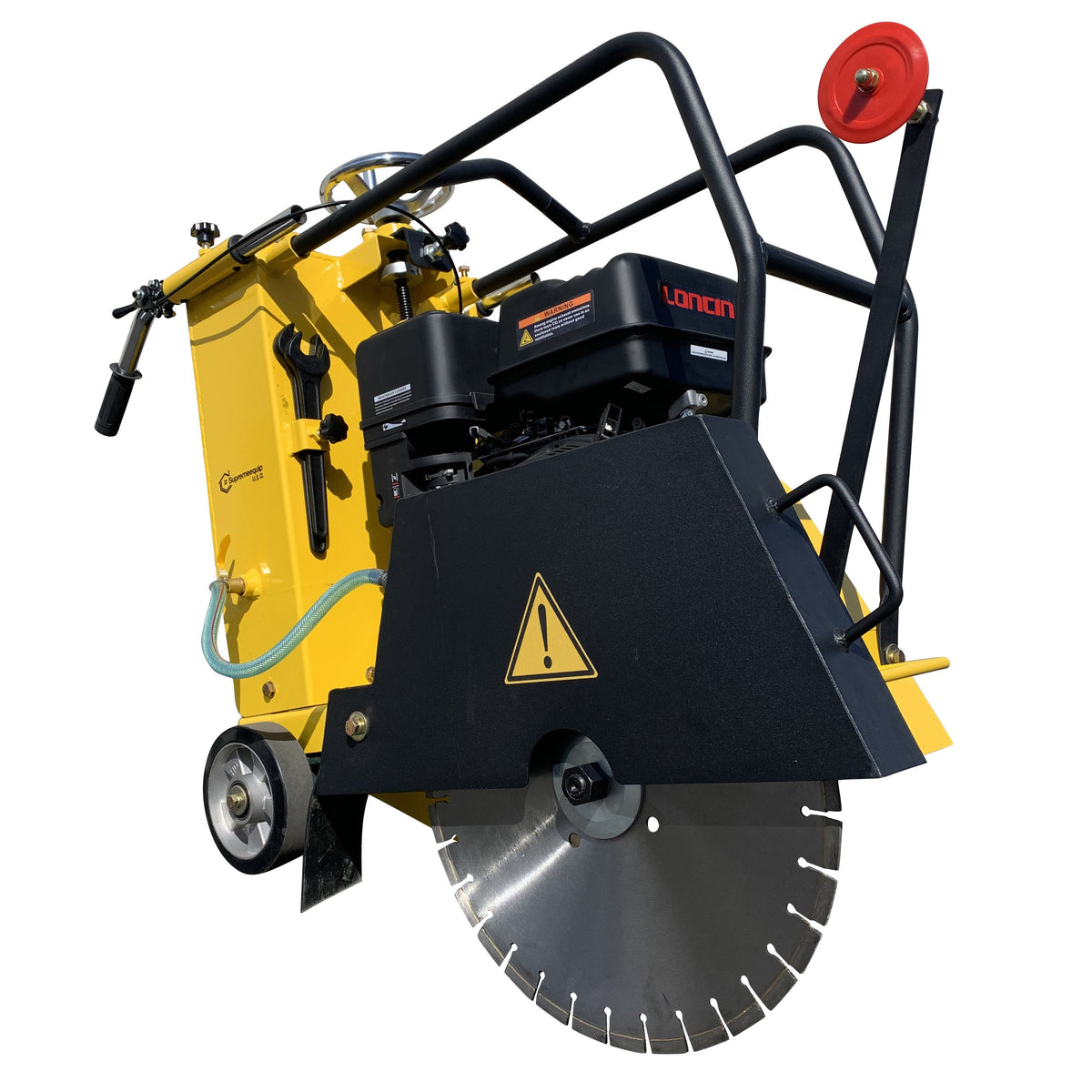 Commercial 18" walk-behind concrete saw cement walk behind 13HP 4 Strokes