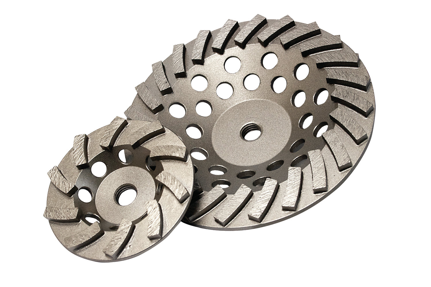 4" x 5/8"-11 Delux-Cut Turbo Cup Grinder with 10 Segments