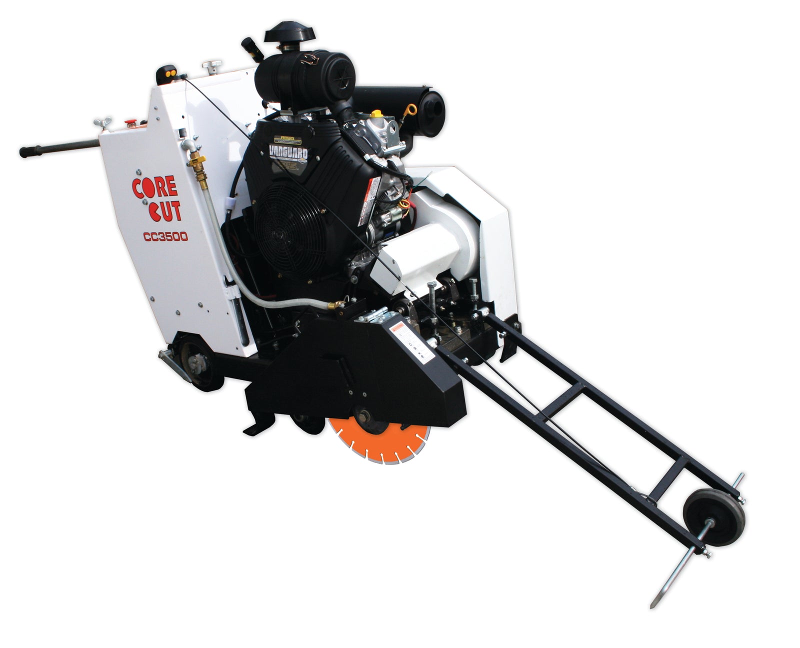 CC3535JBV-30, Gas Walk Behind Saw with 30" Blade Guard - Jackshaft Design