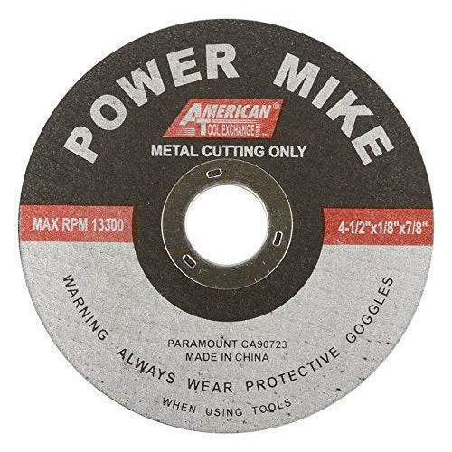 40151 4-1/2"x 1/8" x 7/8" Cut Off Wheel 5 pc set