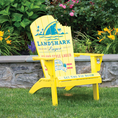 LANDSHARK Solid Wood Adirondack Chair