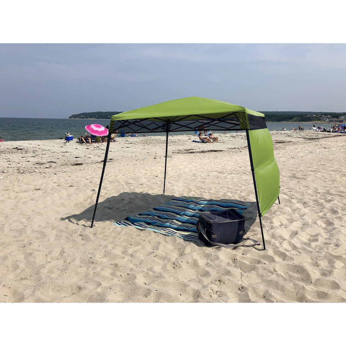 Quik Shade 7' x 7' Go Hybrid Pop-Up Compact and Lightweight Slant Leg Backpack Canopy