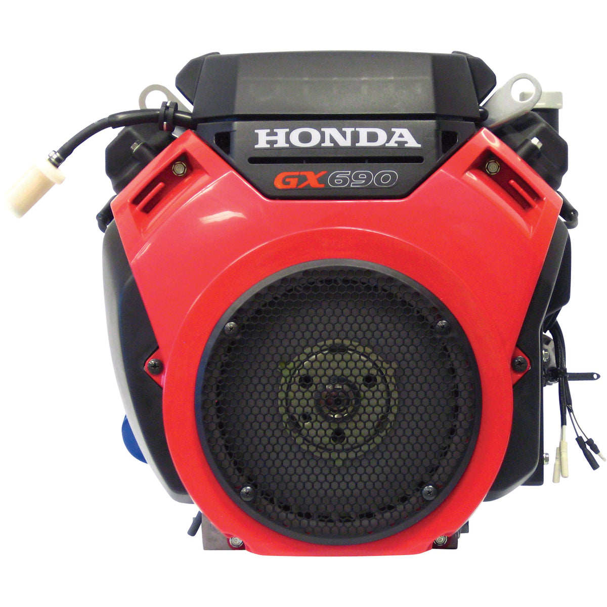 Honda GX690 688cc V-Twin OHV Electric Start Horizontal Engine, 17A Charging,