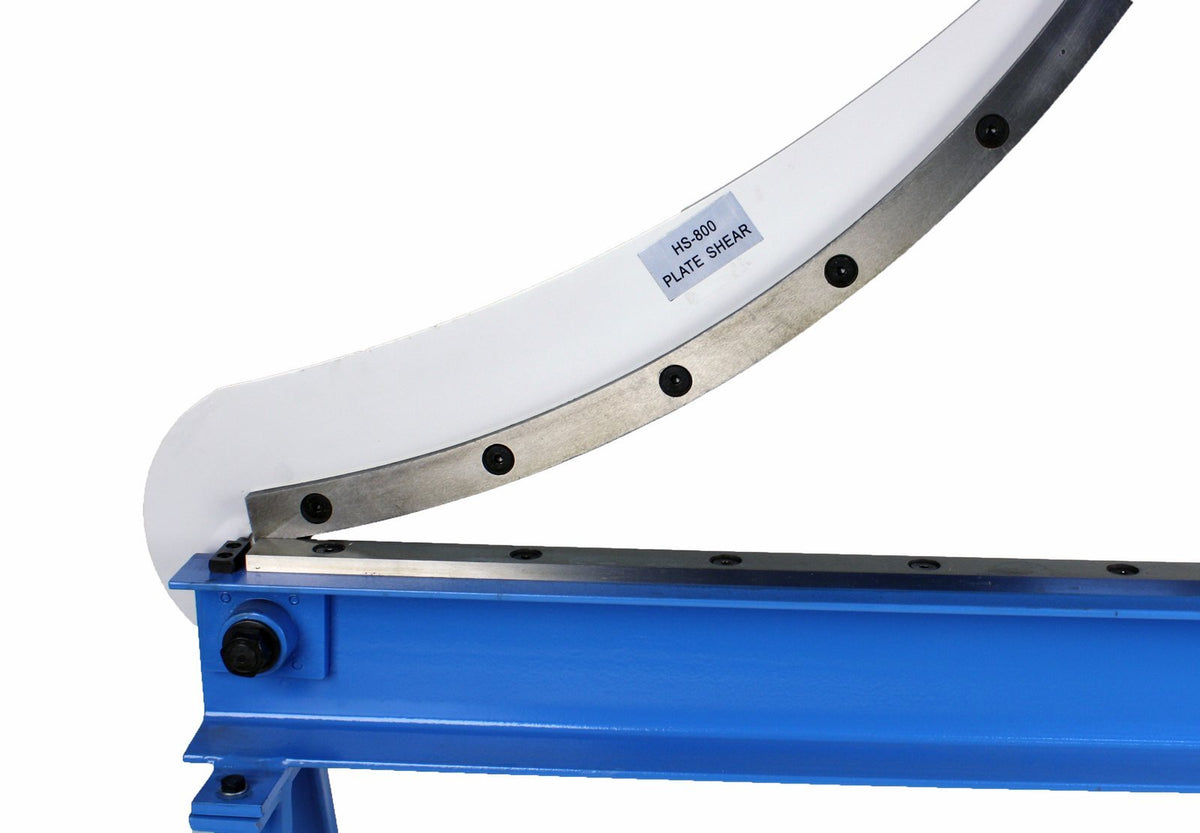 Manual Guillotine Shear 32" x 16 Gauge Sheet Metal Plate Cutter With Stand